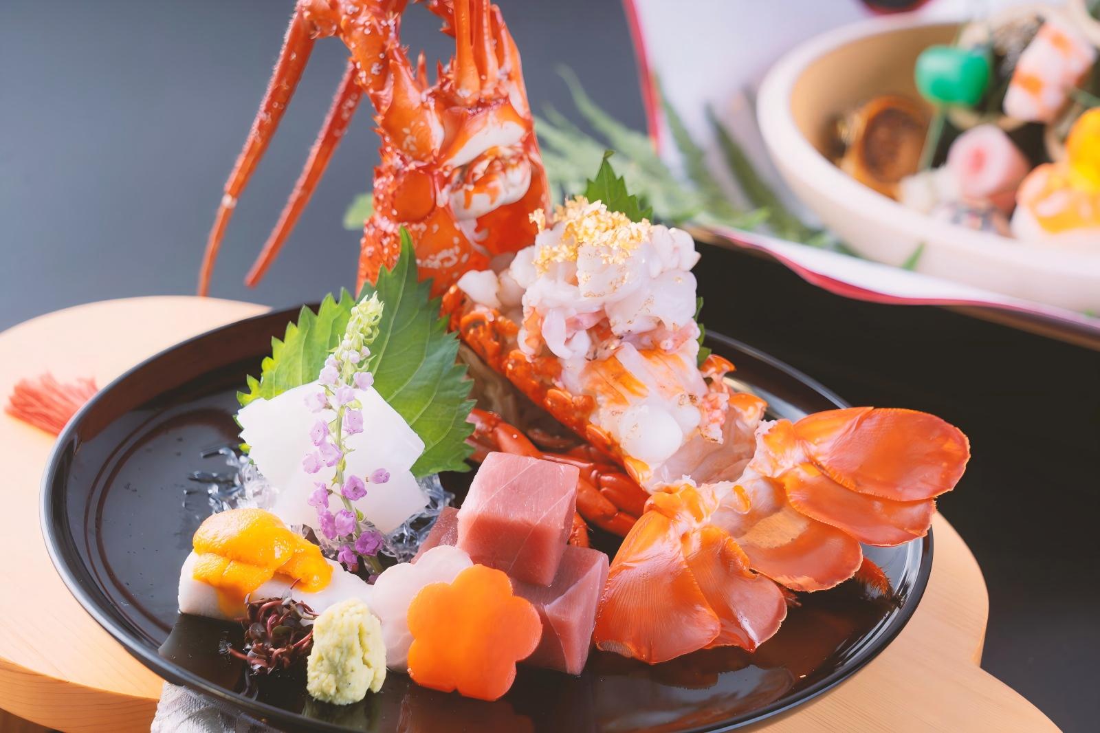 鬼の栖 お正月限定料理 伊勢海老